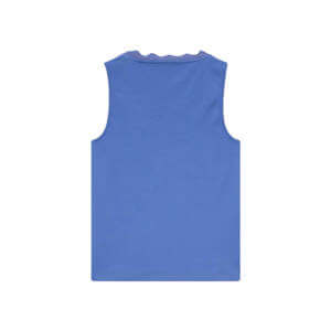 Mint Velvet Blue Scallop Trim Vest Top